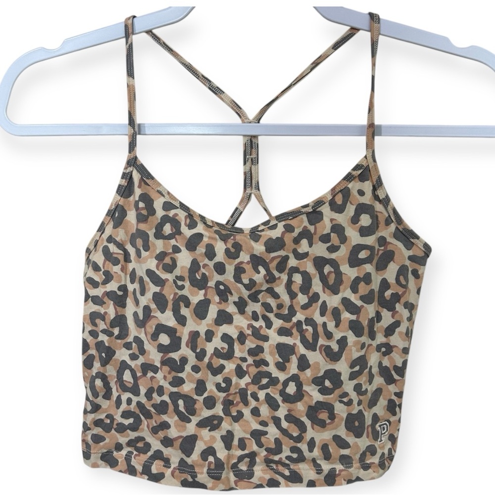 PINK Victoria's Secret Leopard Print Camisole